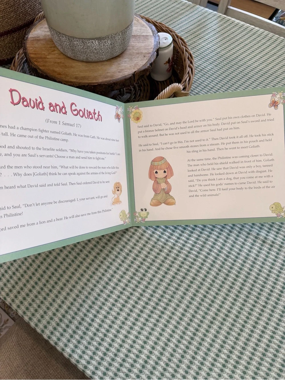 Precious Moments Bible Classics Kids Board Book - Christianity Jesus Learning